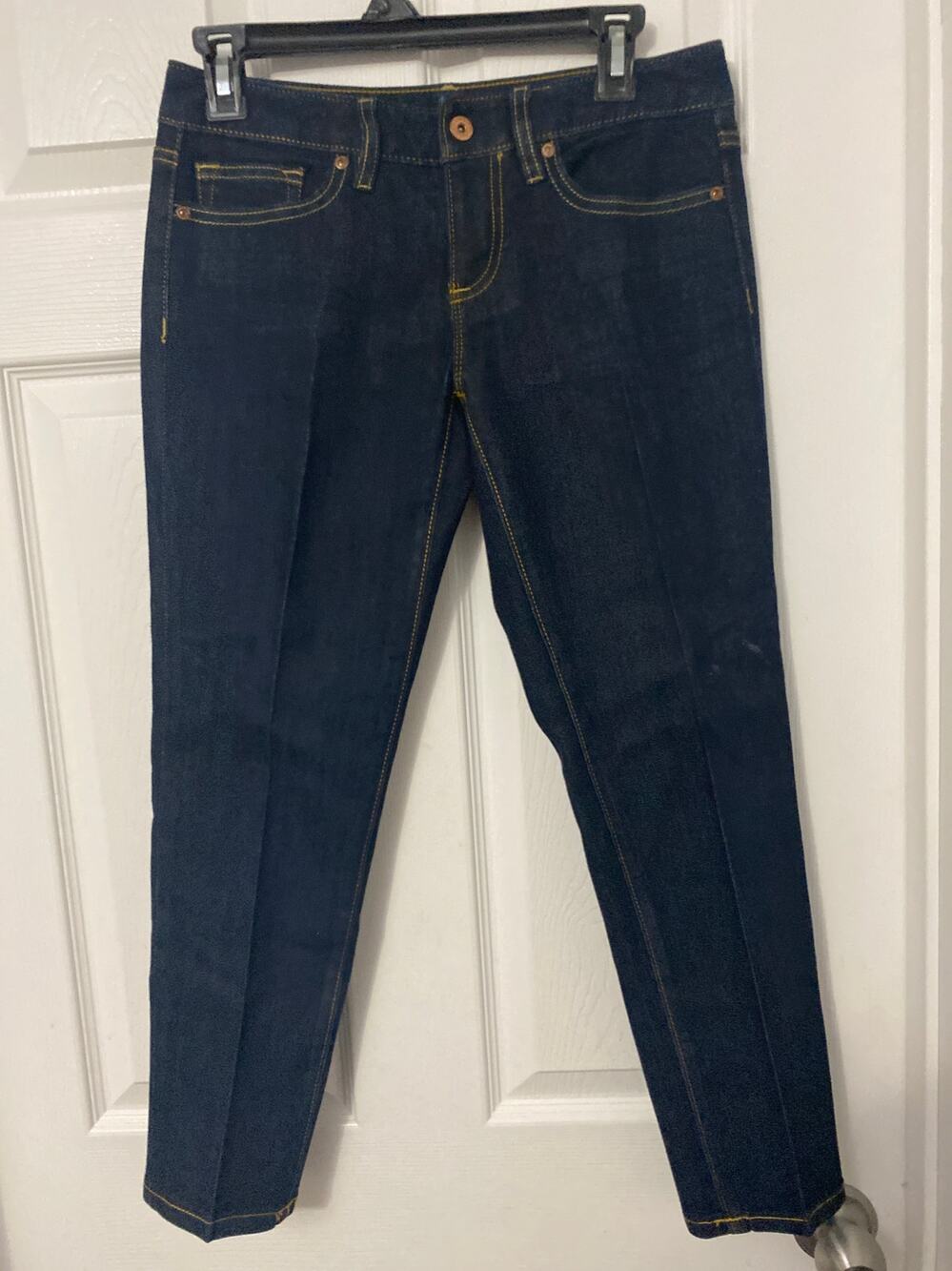Lands end slim ankle jeans size 2 petite